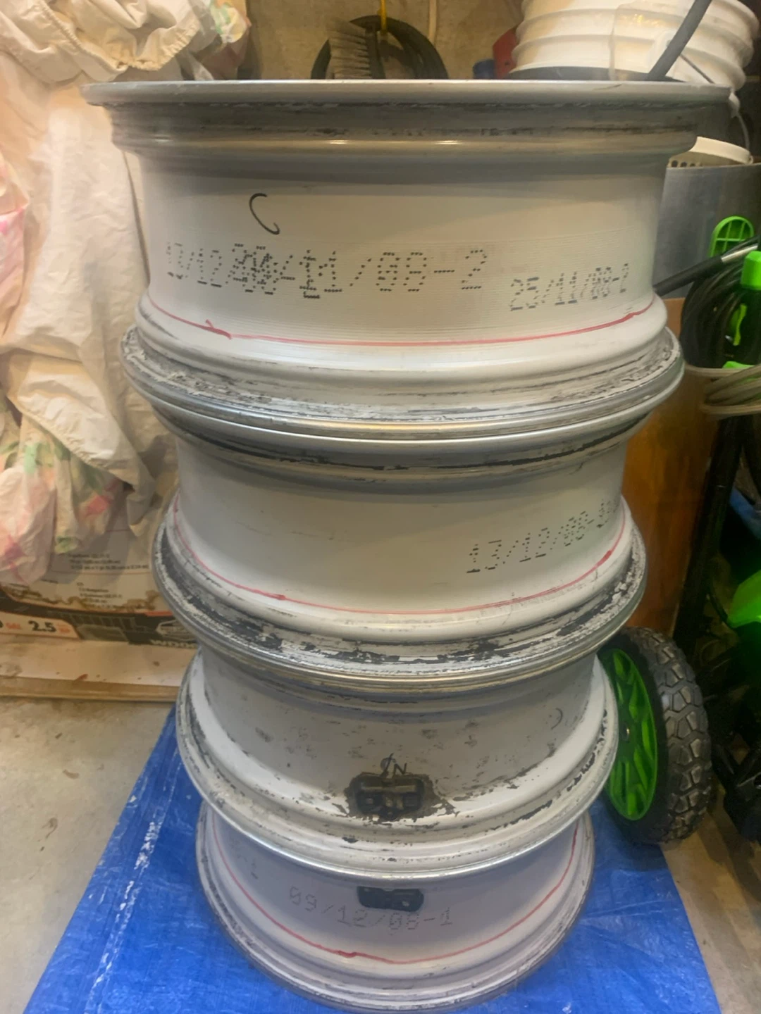 Lexus OEM rim 18x7 ET35 with TPMS - photo 2