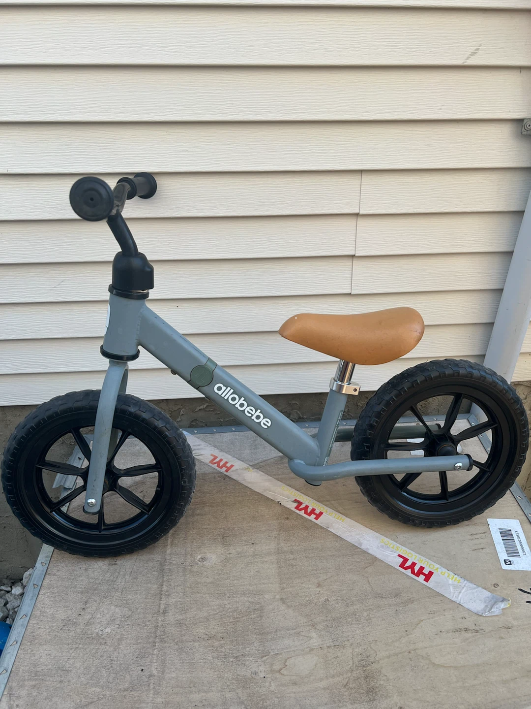 Allobebe Balance Bike - Grey