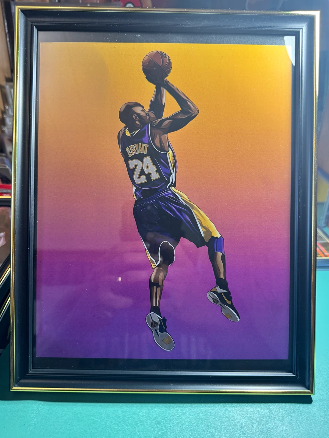 Kobe Bryant Framed Art Print