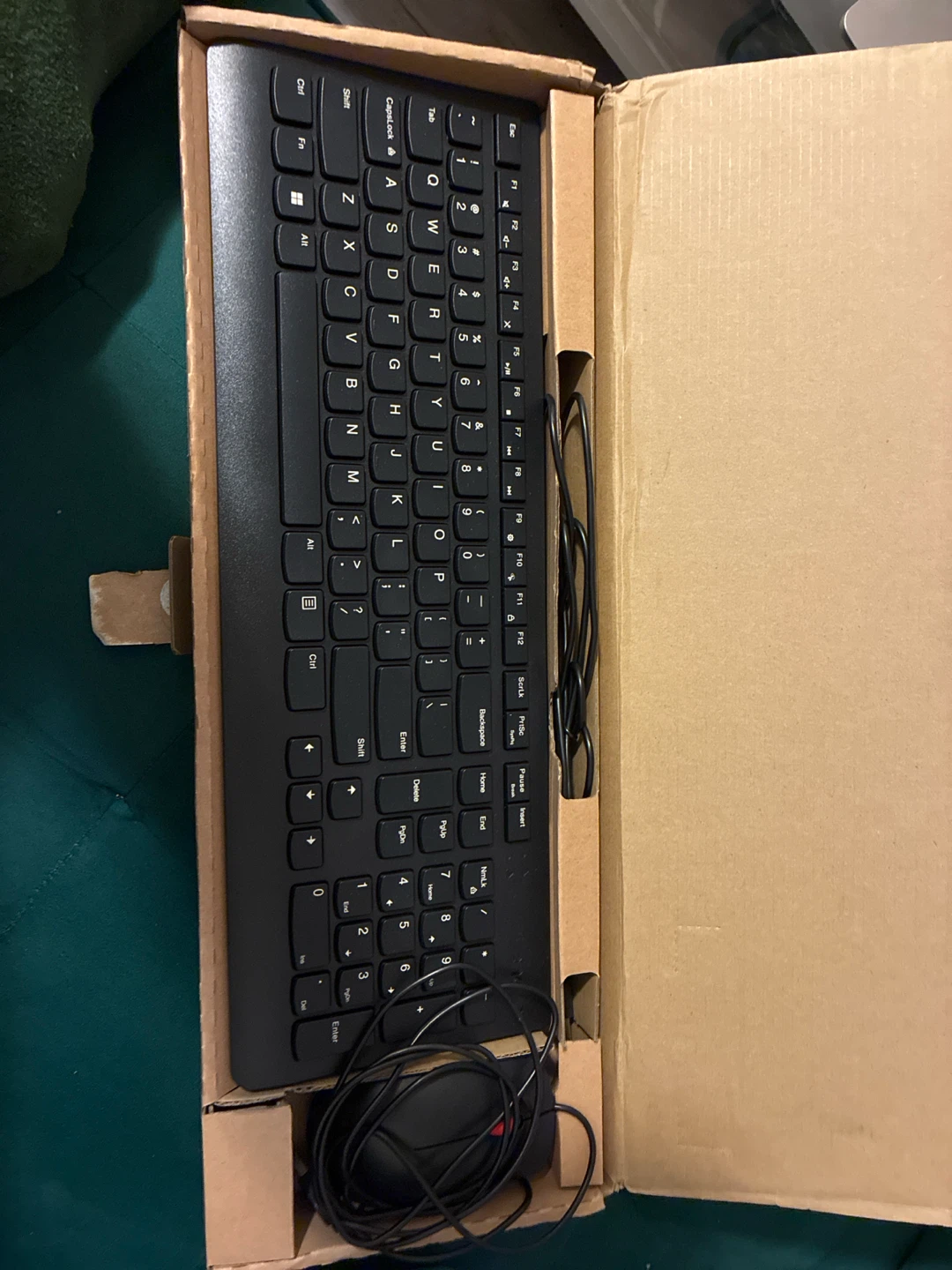 Lenovo Wired Keyboard and Mouse Combo