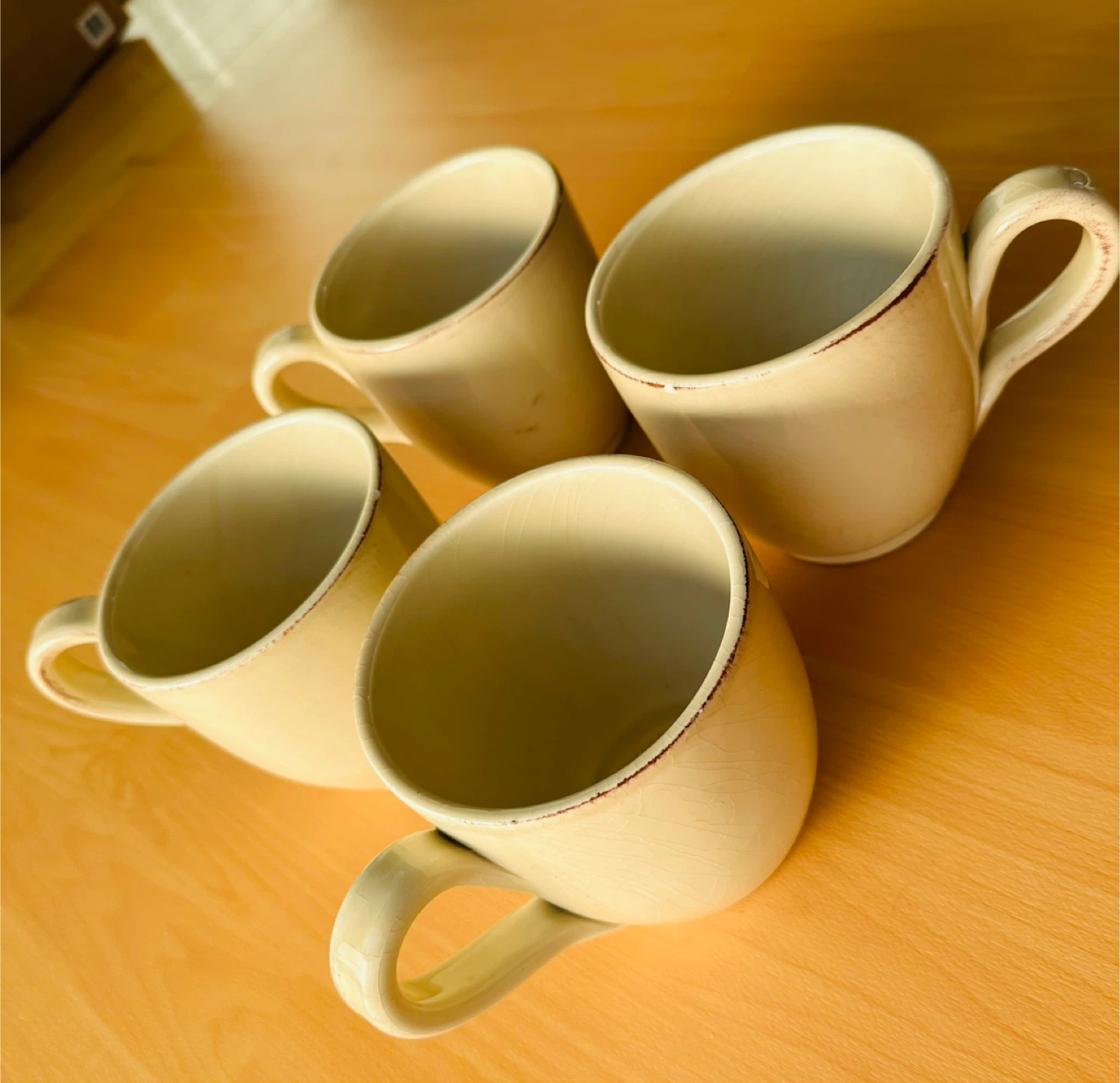 Toscana Ivory Mugs (Set of 4)