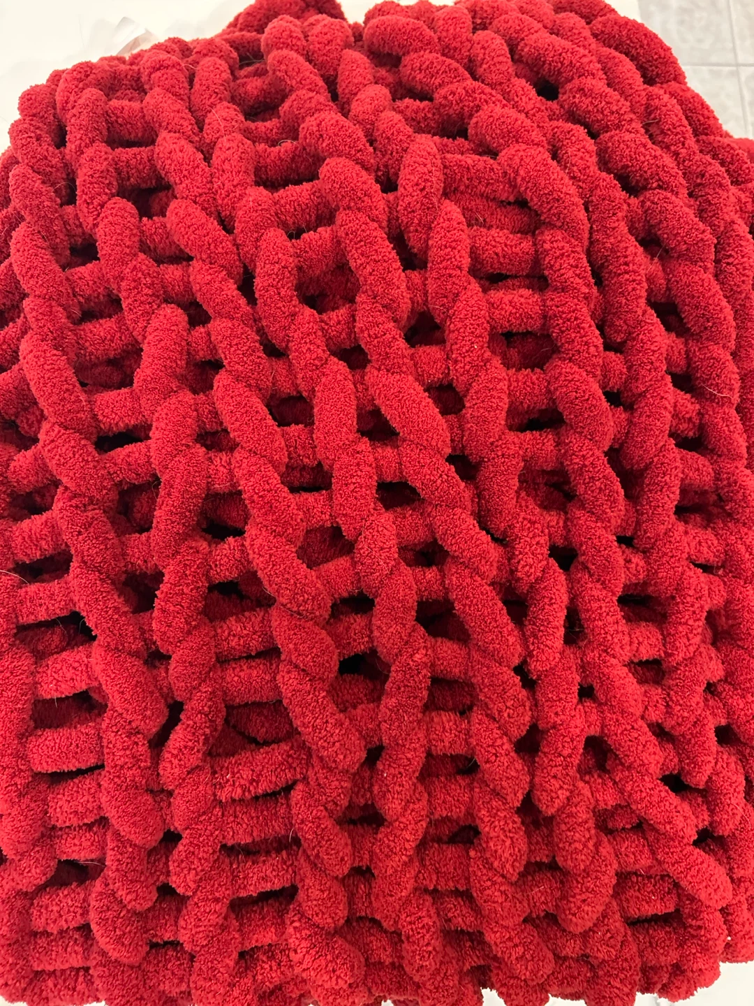 Chunky Knit Blanket