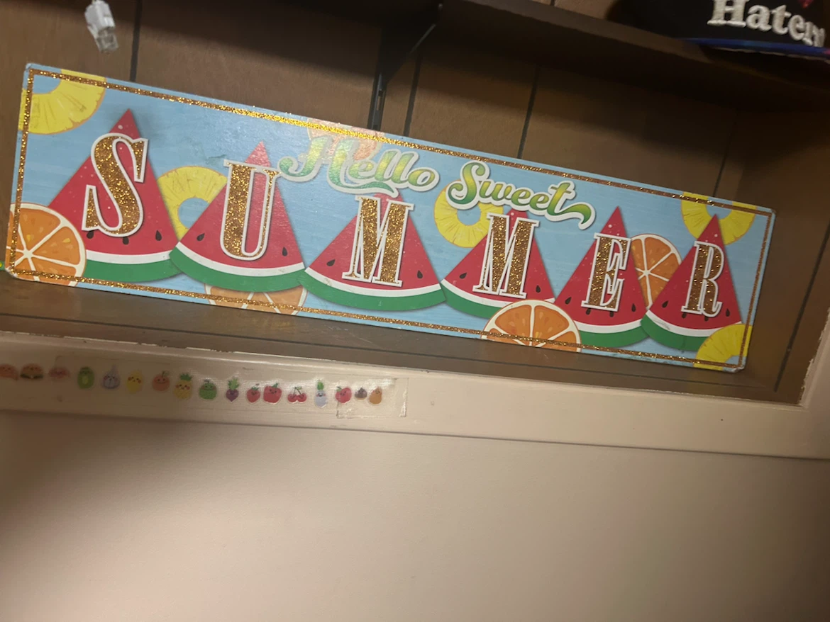 Hello Sweet Summer Wall Sign