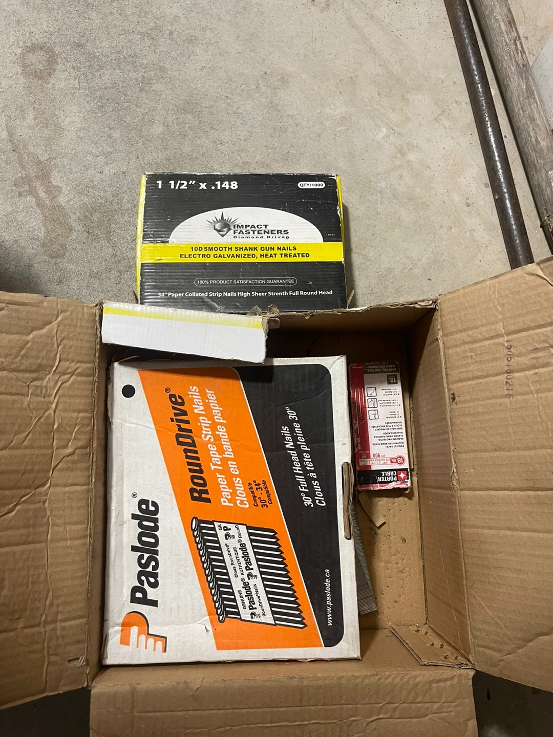 Drive screw /  Bright 2 1/4”