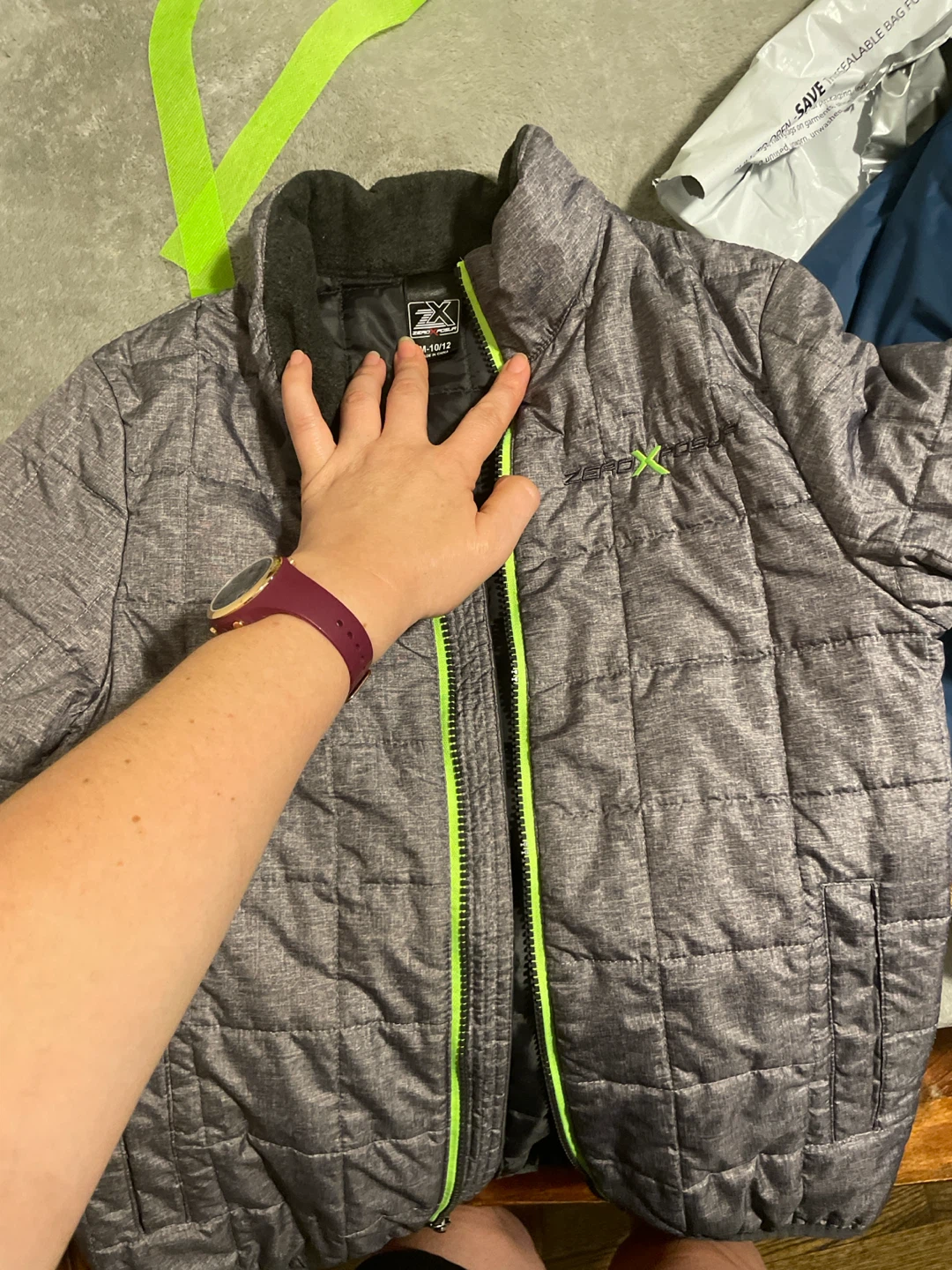 ZeroXposur Quilted Puffer Jacket