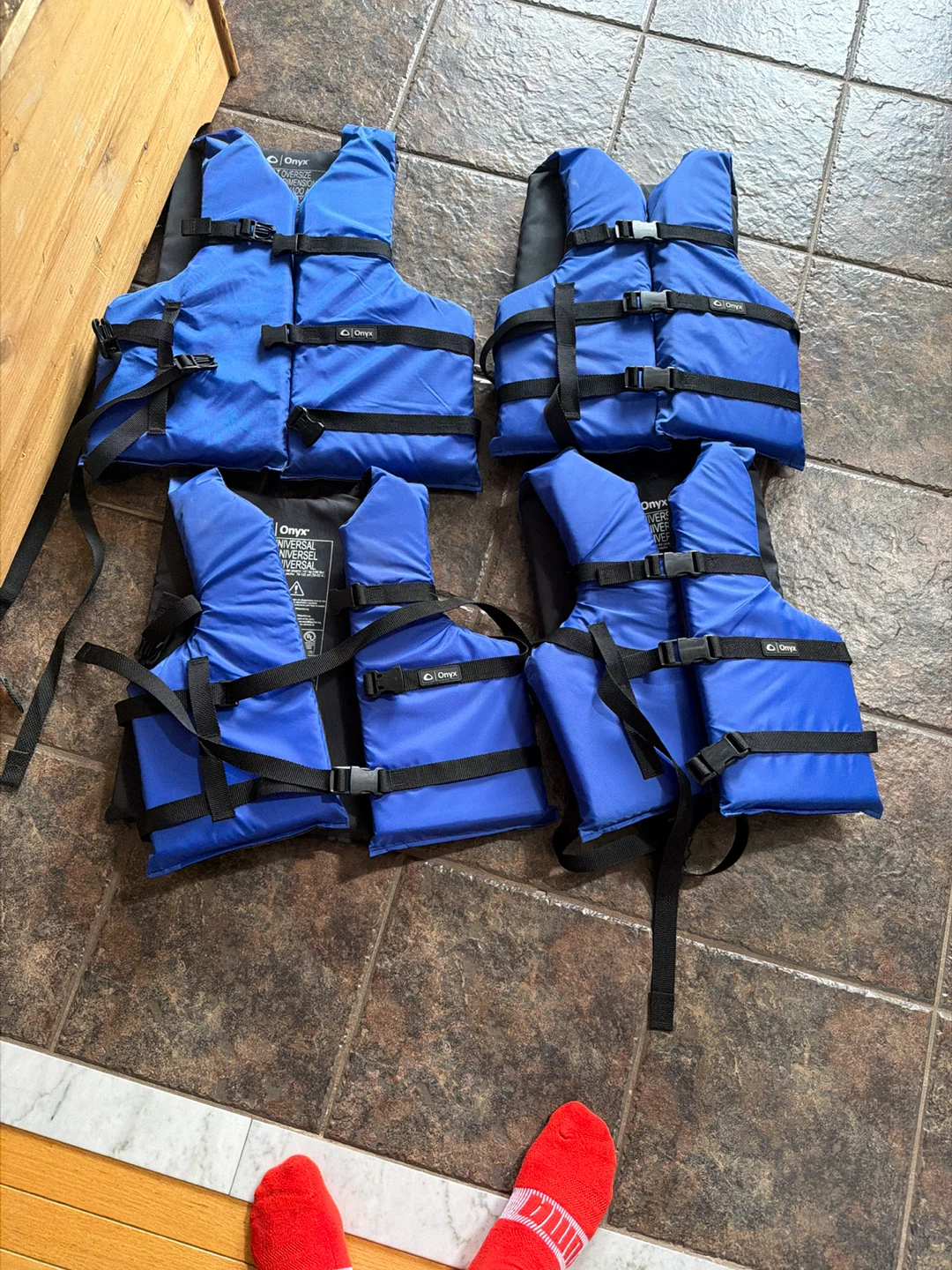 Onyx Adult Oversize Life Jackets - Set of 4