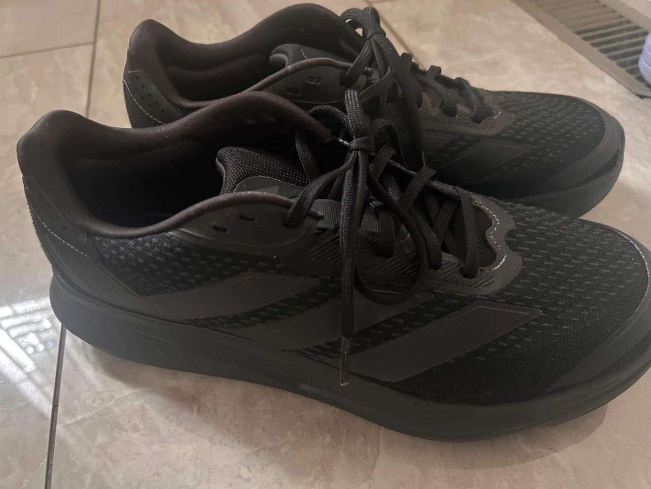 Men’s Adidas Running Shoes - Black size 10.5 - photo 2