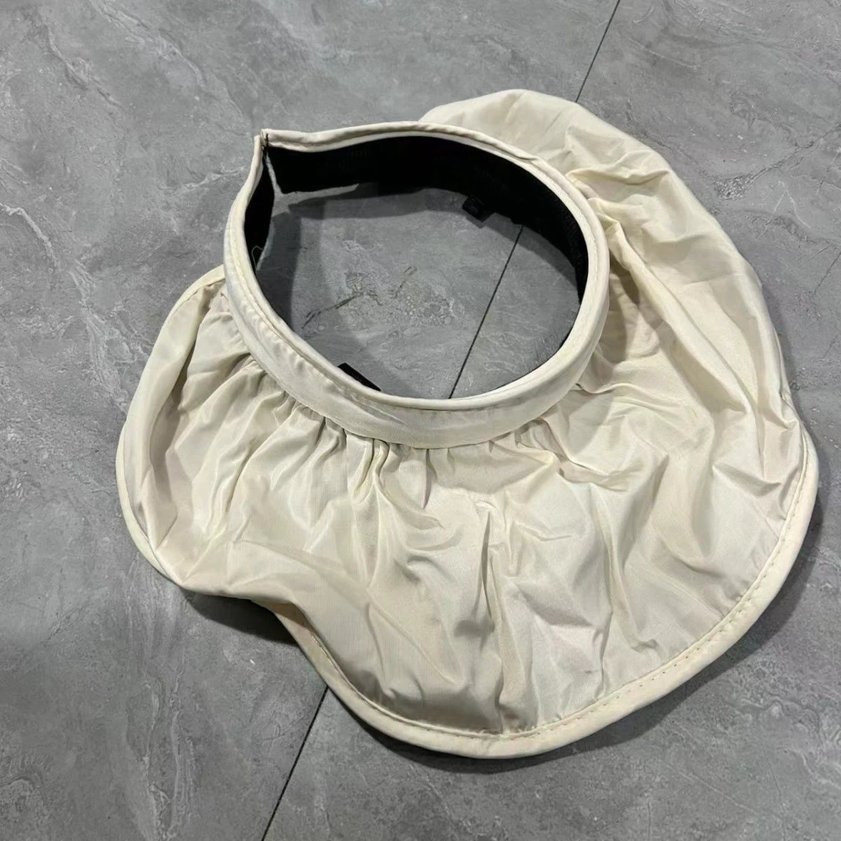Adjustable Wide Brim Sun Visor Hat - photo 2