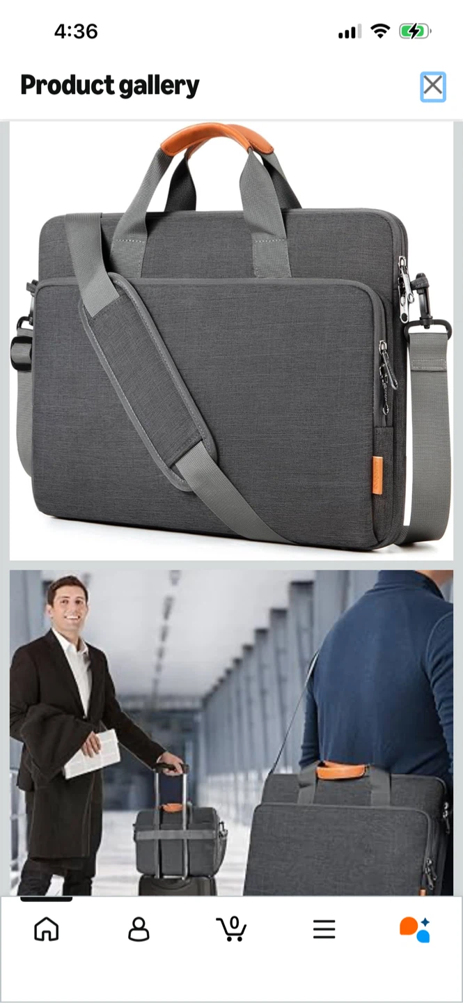 Brand new-Grey Laptop Bag / Messenger Bag - photo 2