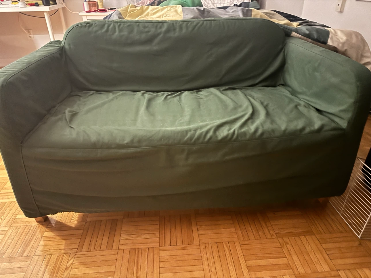 Free-Green sofa with removable cover - photo 2