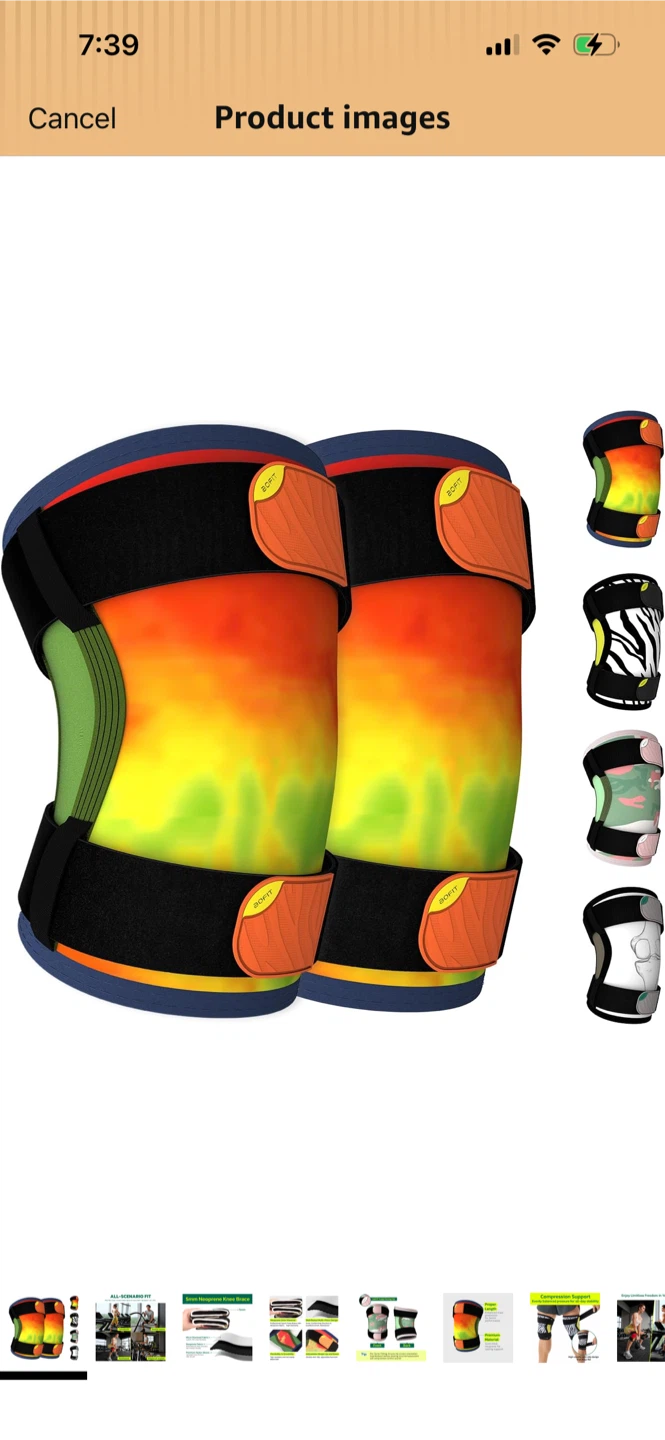 Brand New-BOFIT Knee Brace Support Pair Medium Size!