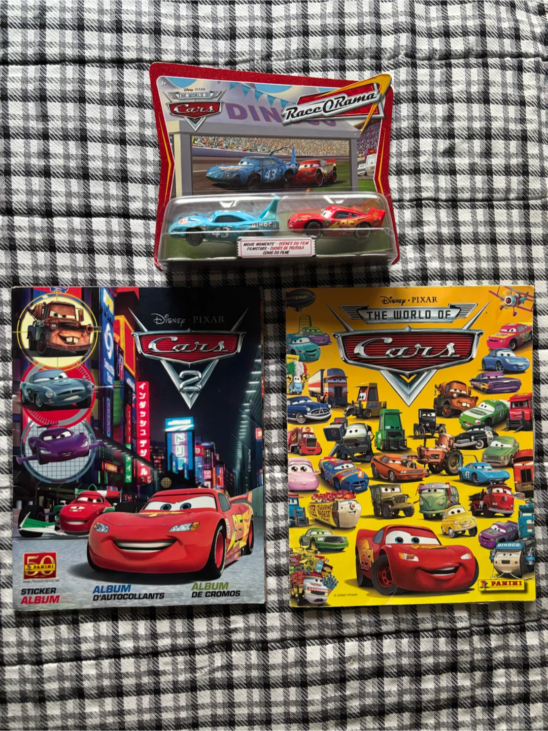 Disney Pixar Cars Movie Moments Die-cast Set & Sticker Albums