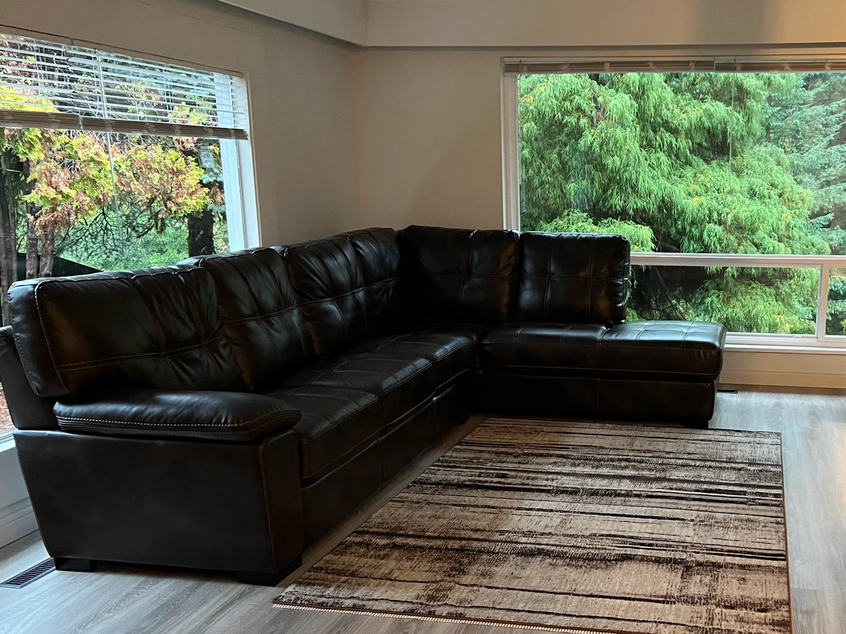 Leons 2 Piece Sectional Couch