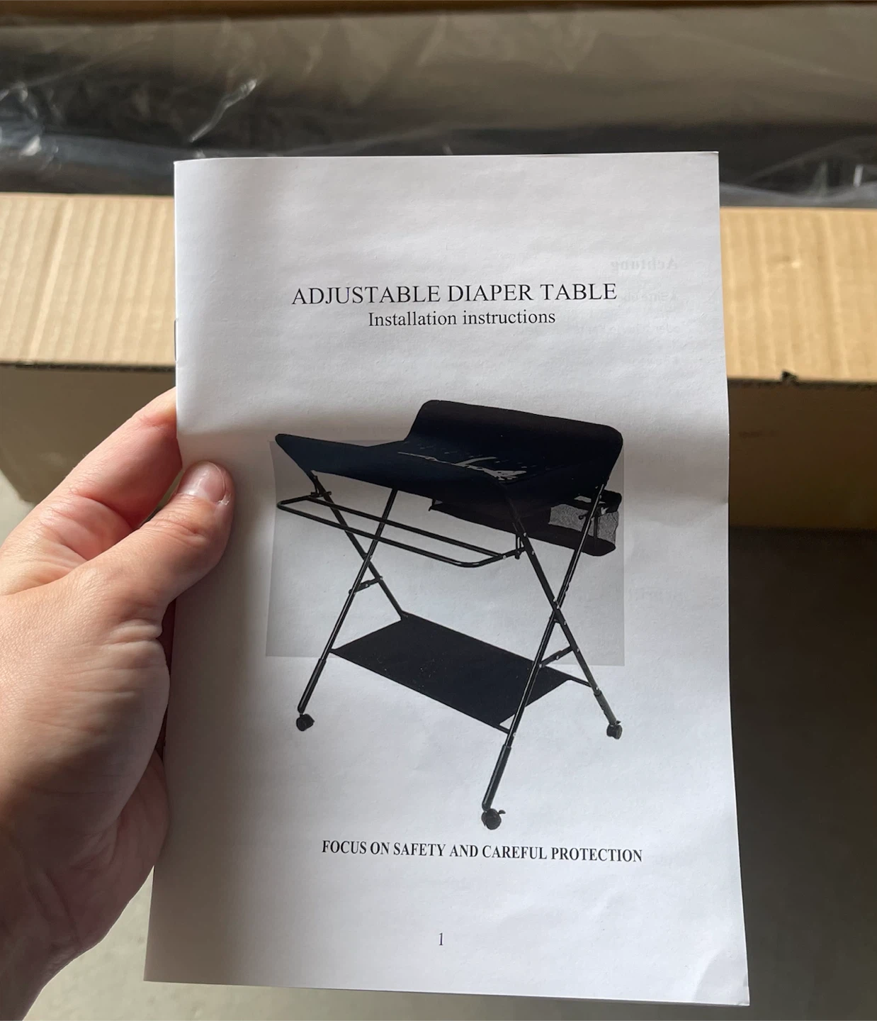 Adjustable Change Table