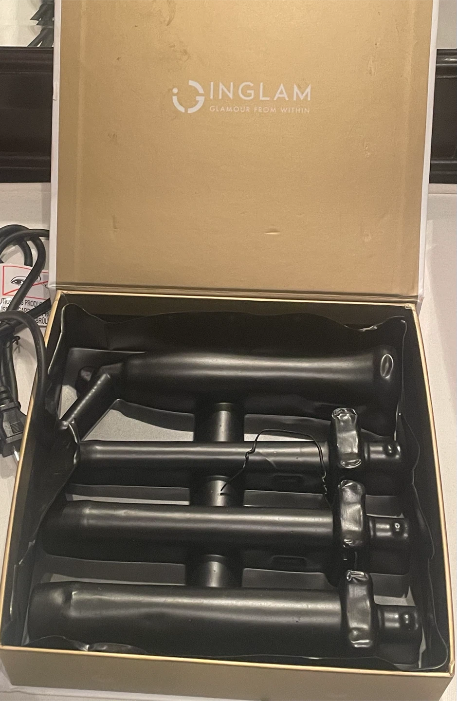 InGlam 3-in-1 Professional Curl Designer Styling Iron - photo 4