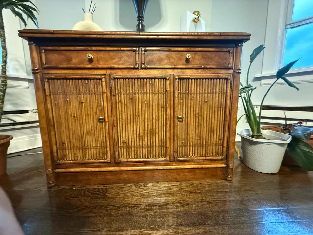Vintage Wood Dining Table with 6 Chairs - photo 4
