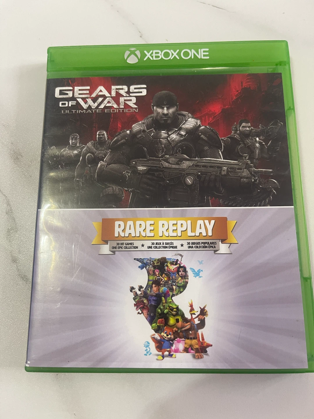 Xbox One Gears of War Ultimate Edition & Rare Replay Game Bundle