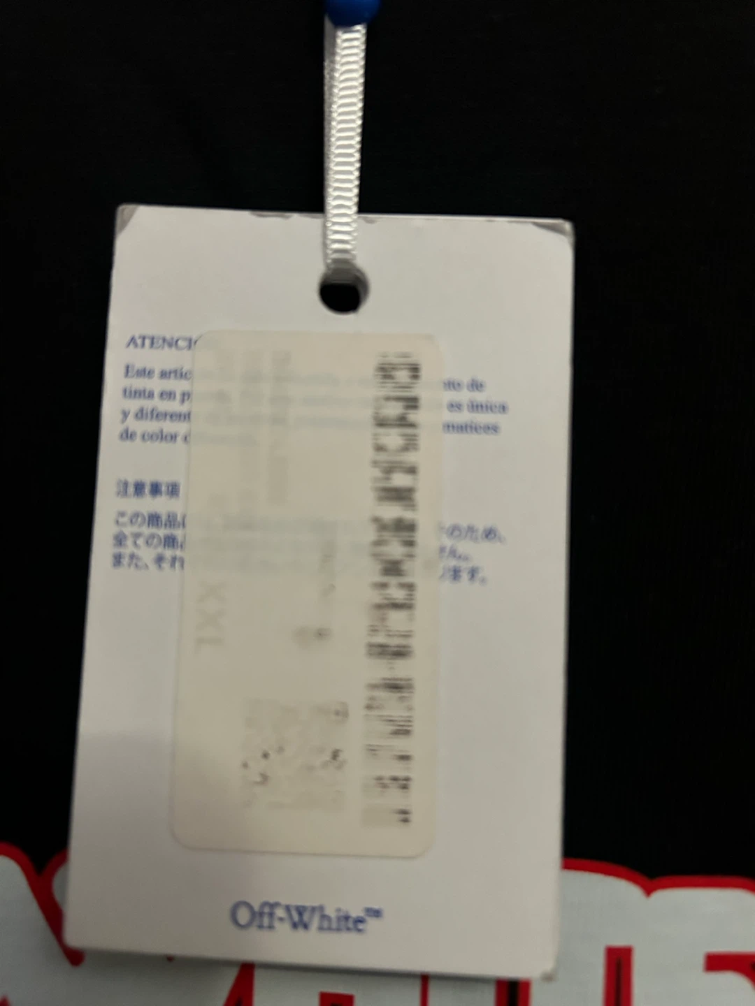 OFF-WHITE Black Logo T-Shirt XXL - photo 3