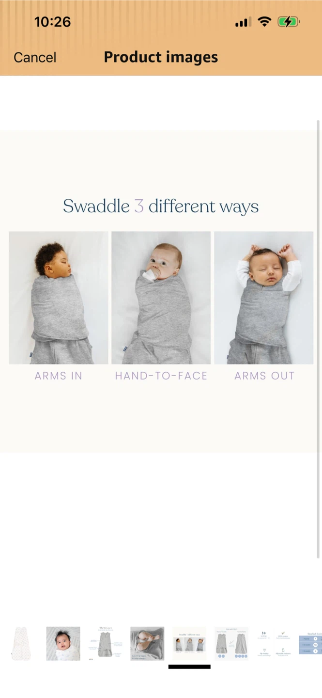 Brand New-HALO SleepSack Swaddle Medium Size - photo 4
