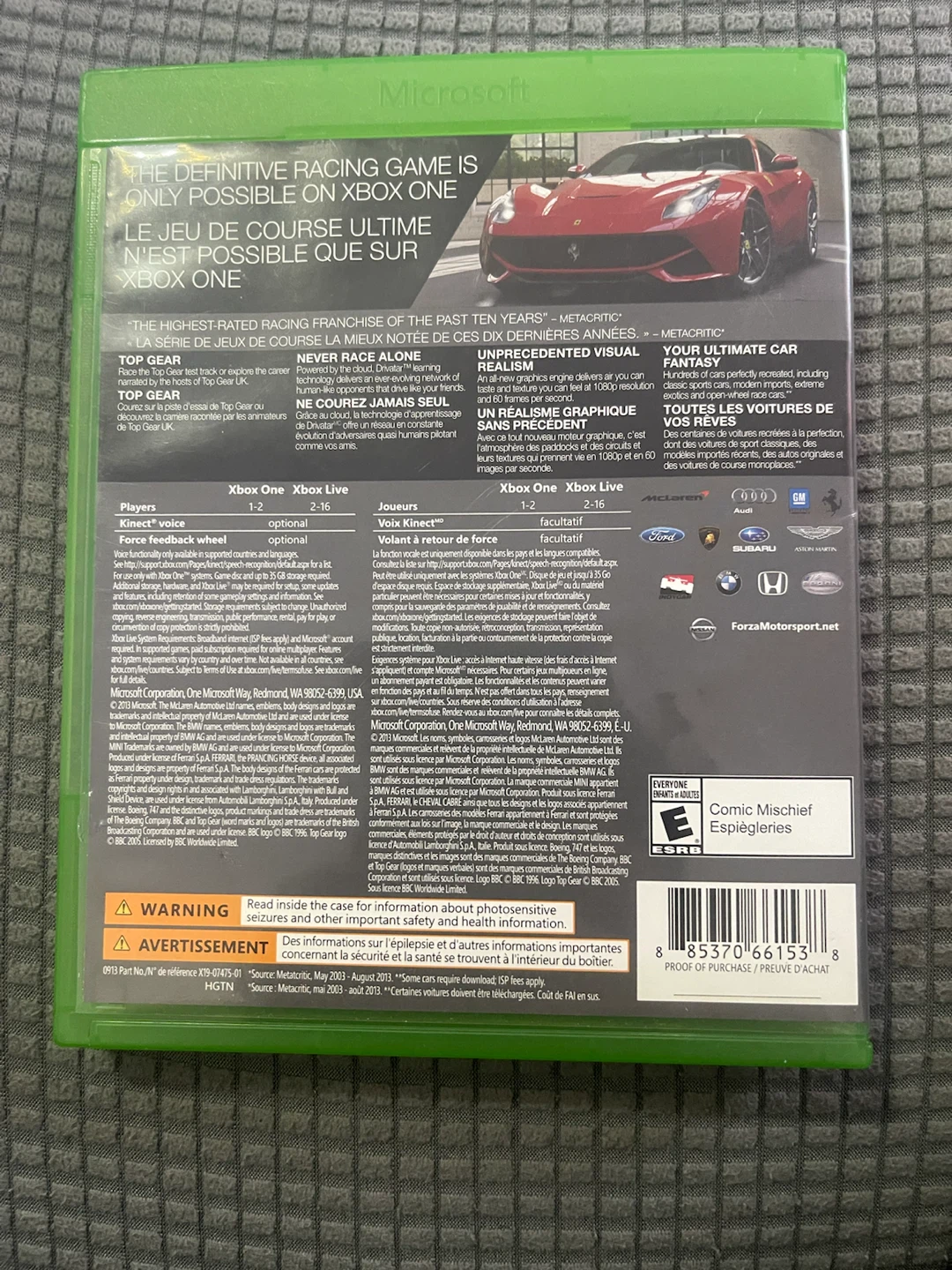 Forza Motorsport 5 - Xbox One Game - photo 2
