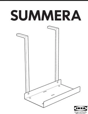IKEA SUMMERA Storage Shelf with mounts - photo 3