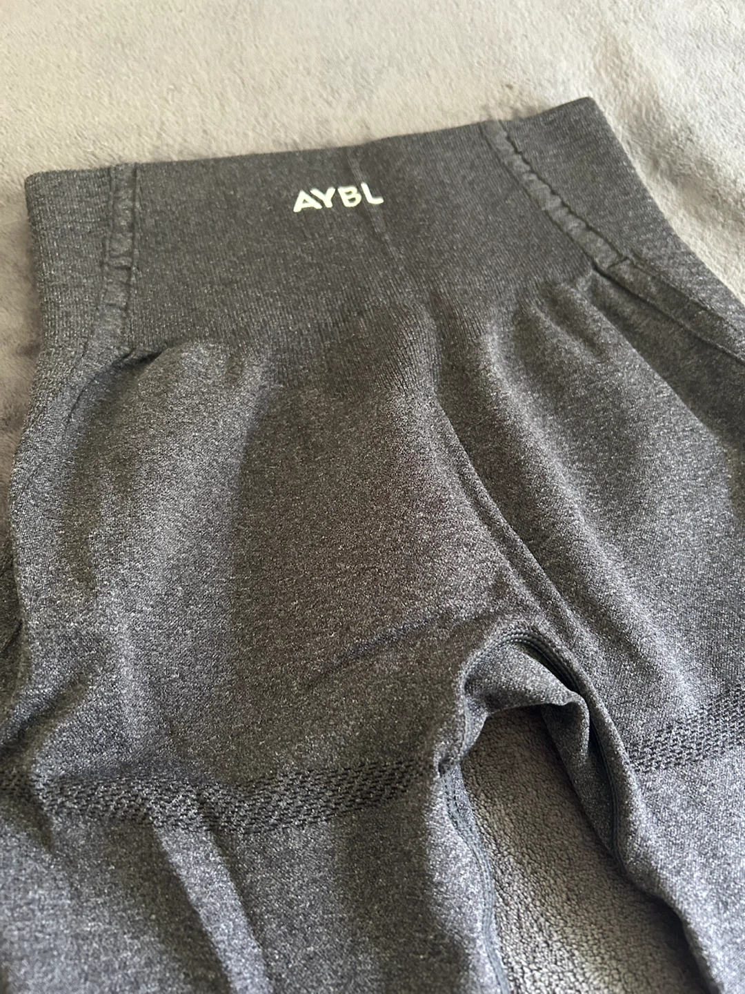AYBL grey seamless contour leggings
