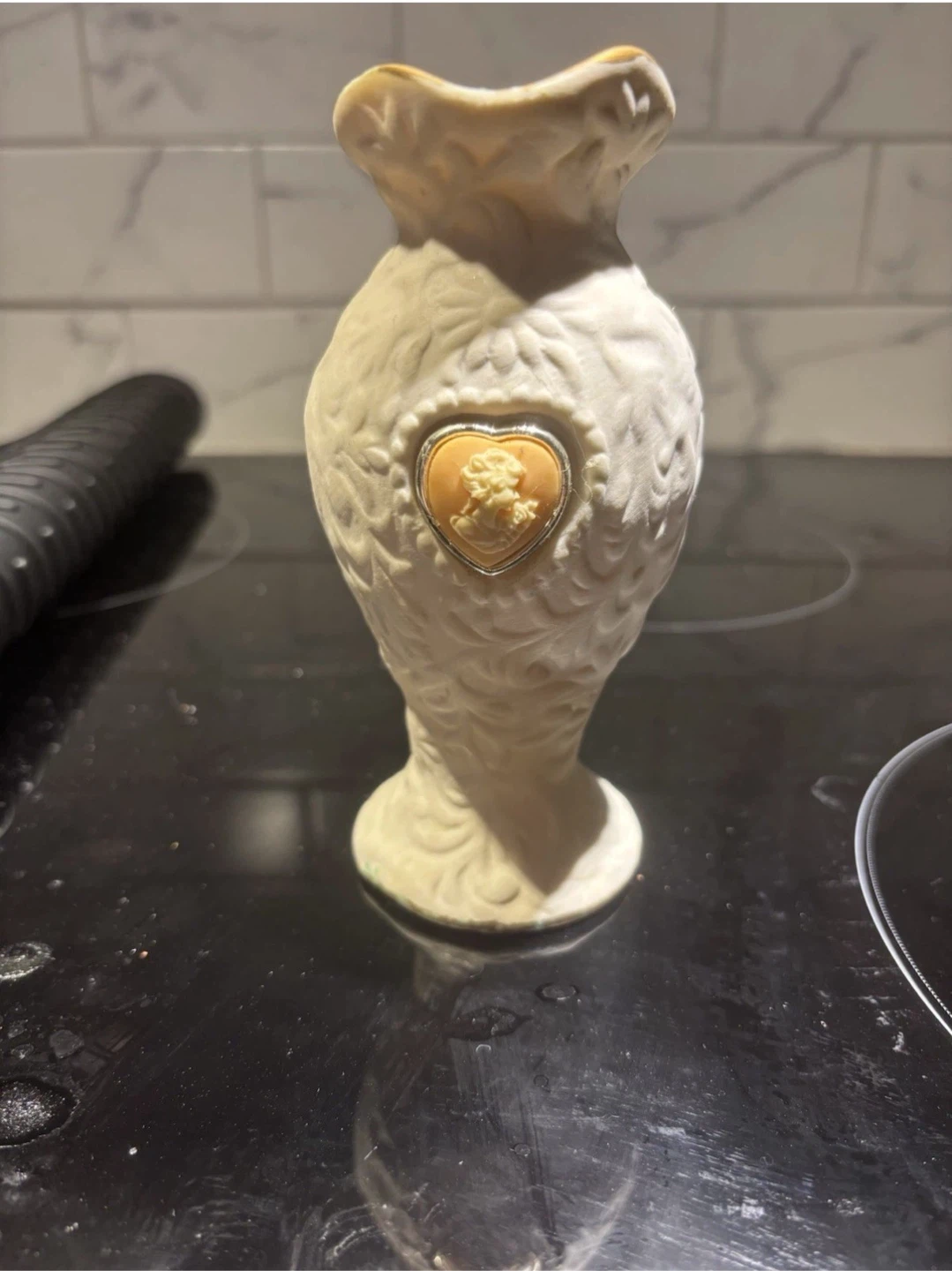 Vintage Wallace Porcelain Cameo Vase
