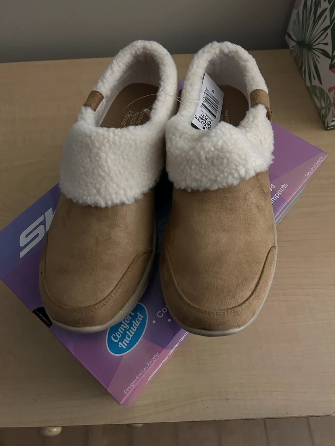 Skechers Women's Tan Havane Mules Size 9