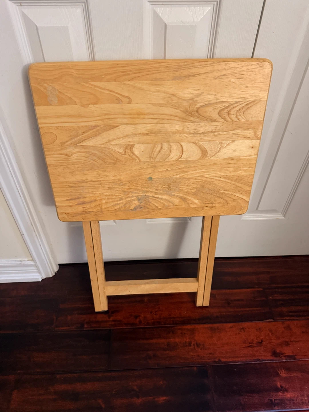 Wooden Folding Tray Table