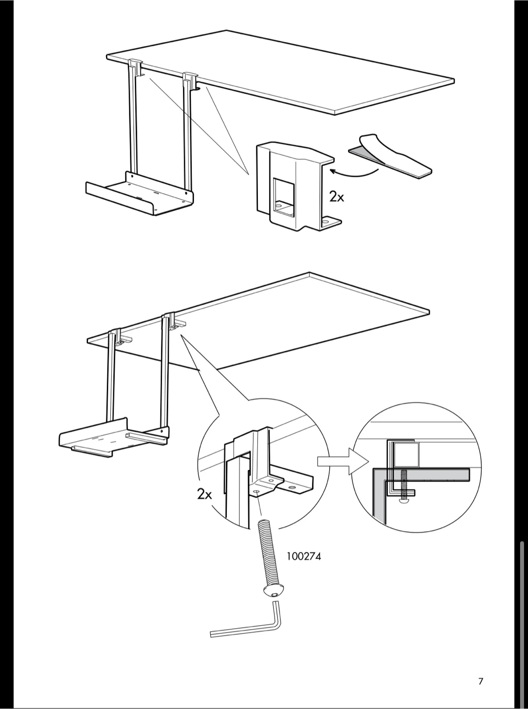 IKEA SUMMERA Storage Shelf with mounts - photo 5