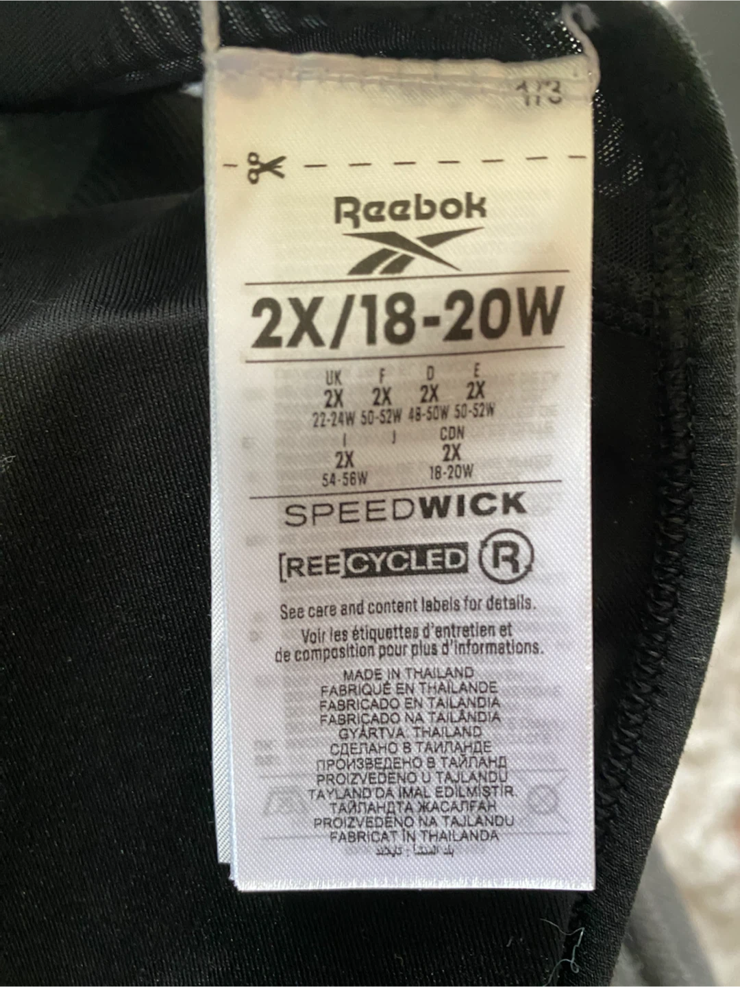 Reebok sports bra brand new in plus size (2X) - photo 3