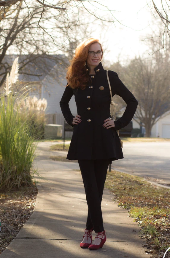 Joseph Ribkoff Size 10 Black Military Buttoned Jacket🧥 - photo 4