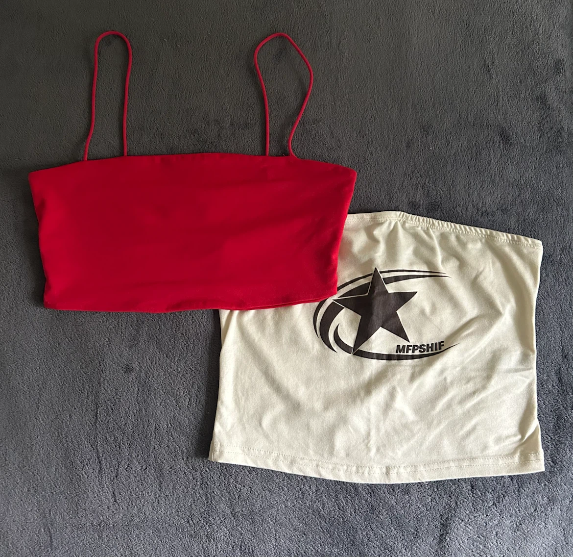 SHEIN tube top and tank top bundle