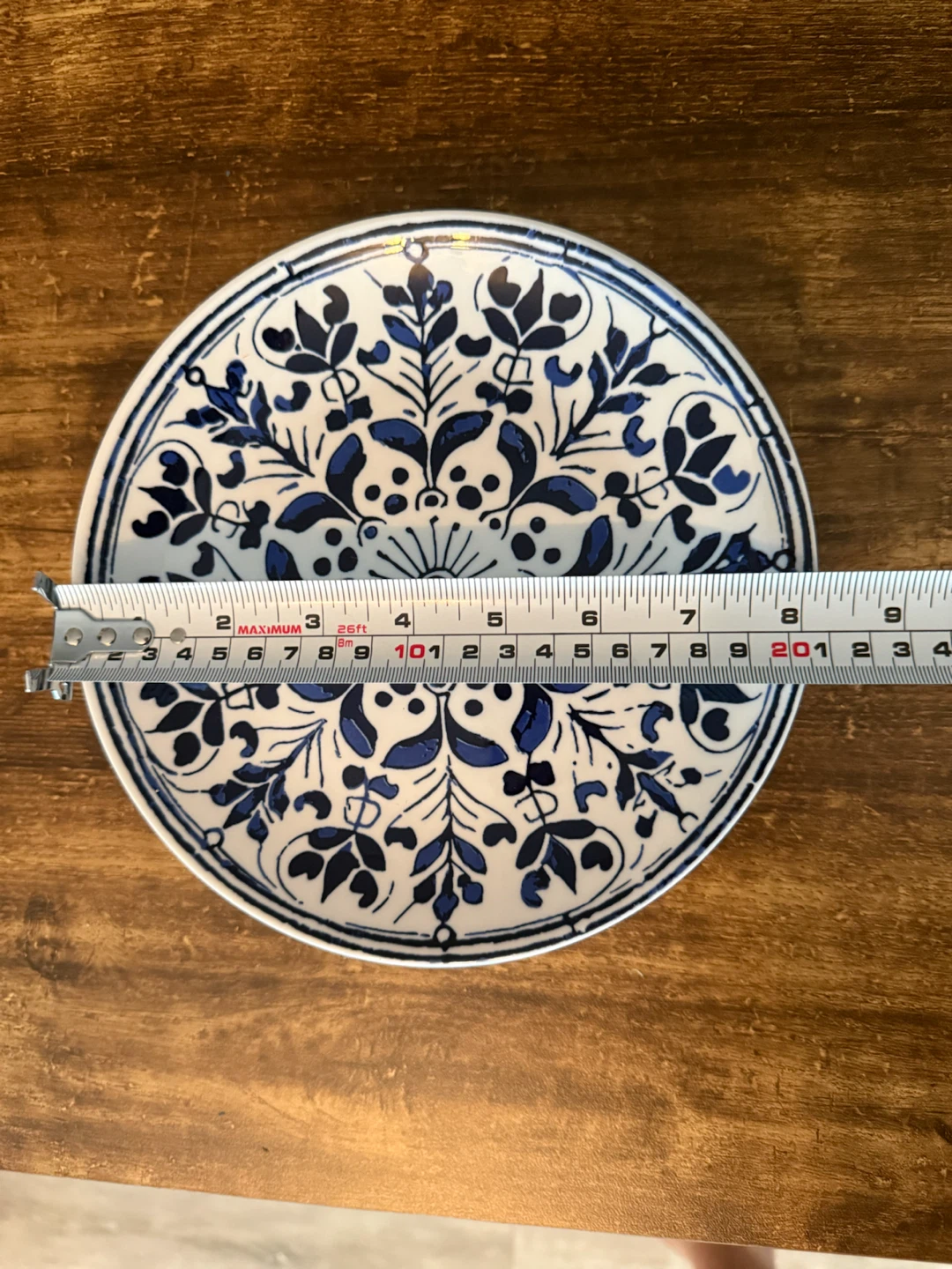 Set of 4 Blue & White Decorative Plates - photo 3