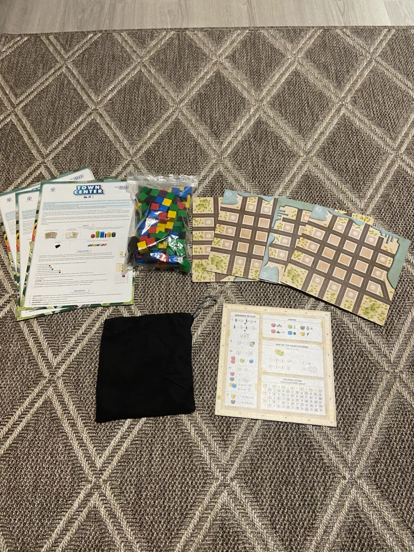 Town Center Board Game by LudiCreations - photo 3
