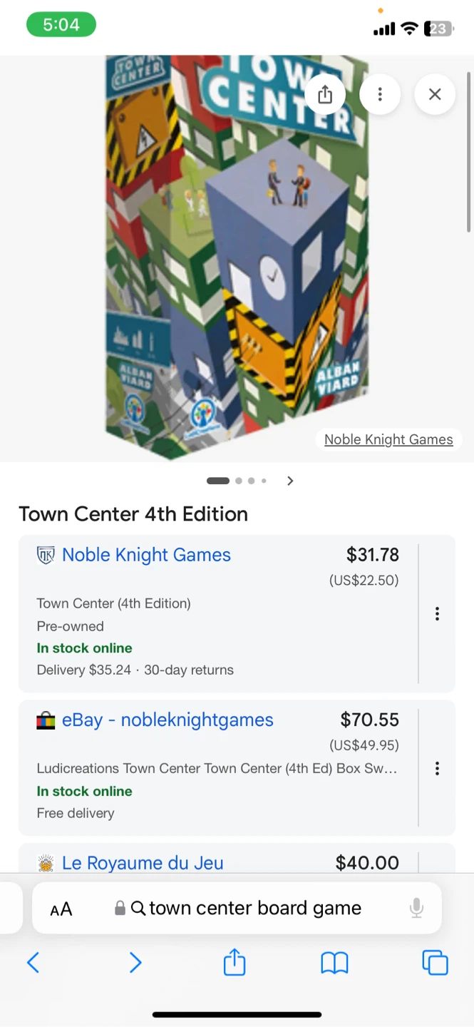 Town Center Board Game by LudiCreations - photo 4
