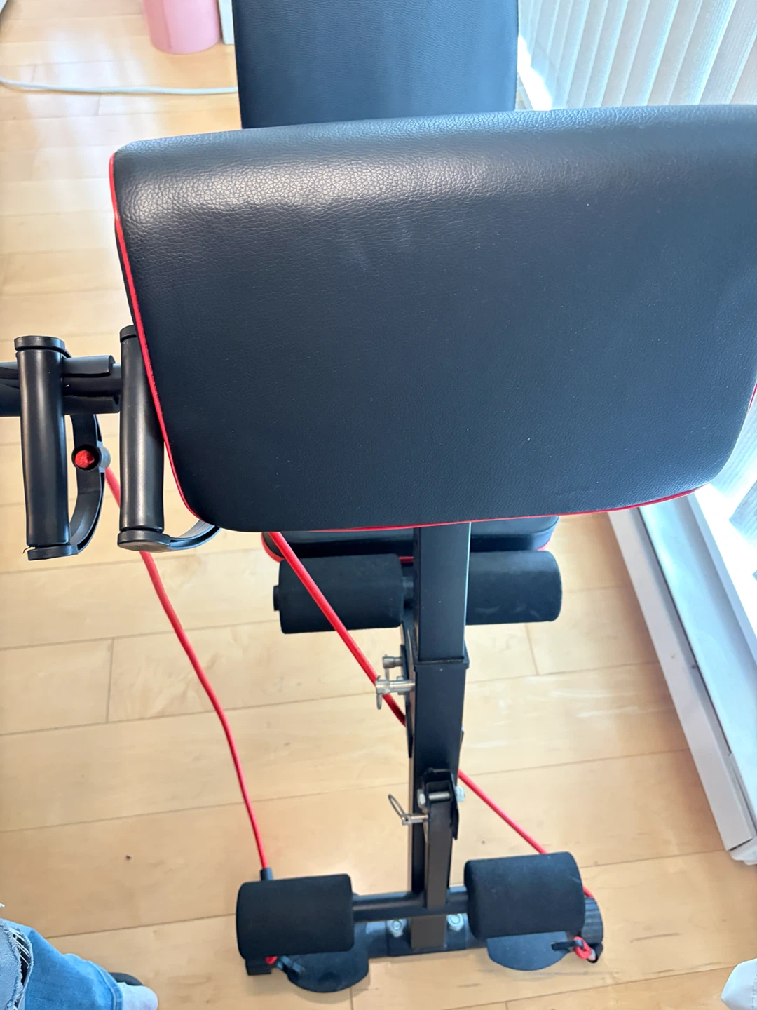 Adjustable Weight Bench with Resistance Bands - photo 3