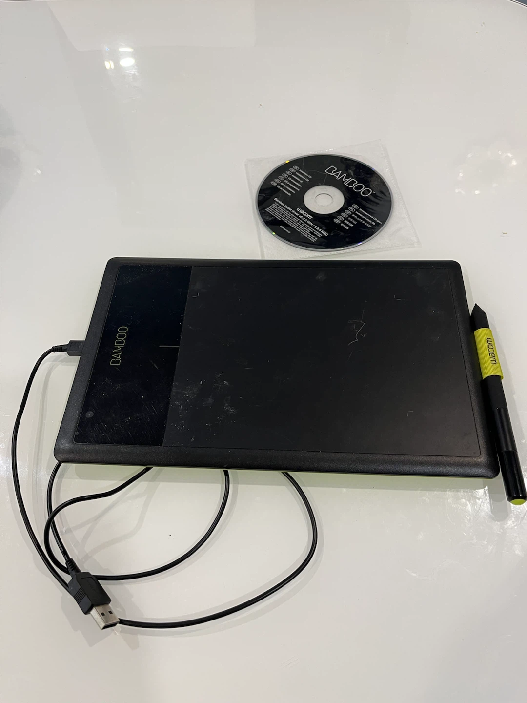 Wacom Bamboo Graphics Drawing Tablet with Pen and CD