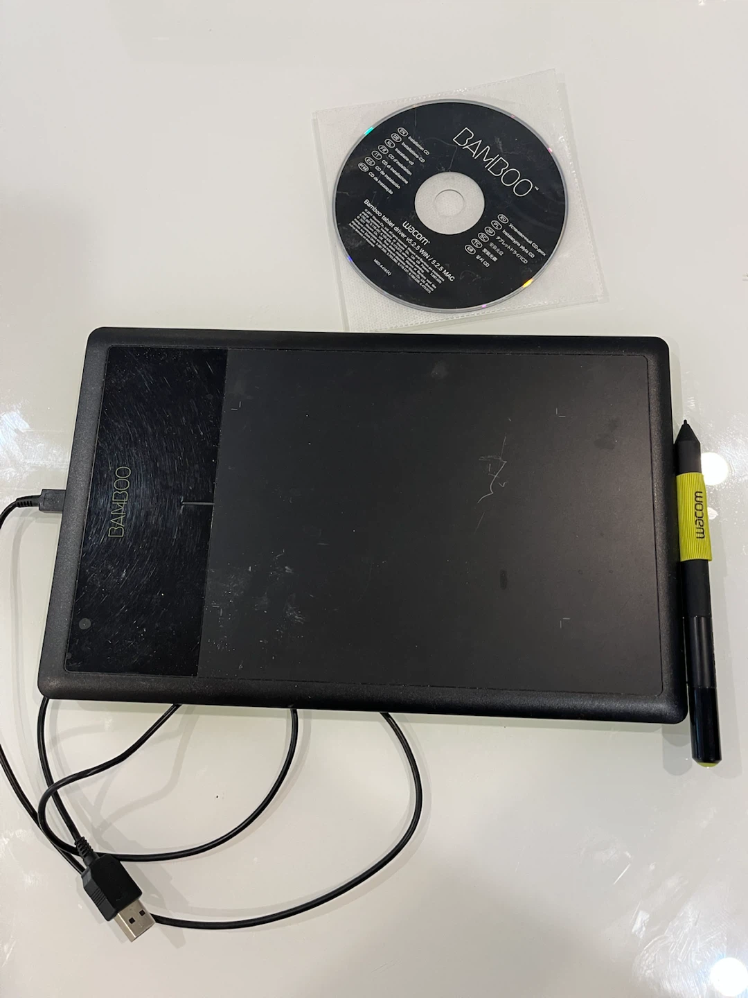 Wacom Bamboo Graphics Drawing Tablet with Pen and CD - photo 2