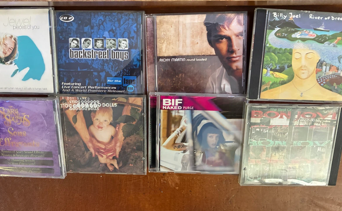 Various CDs and DVDs - Music and Movies