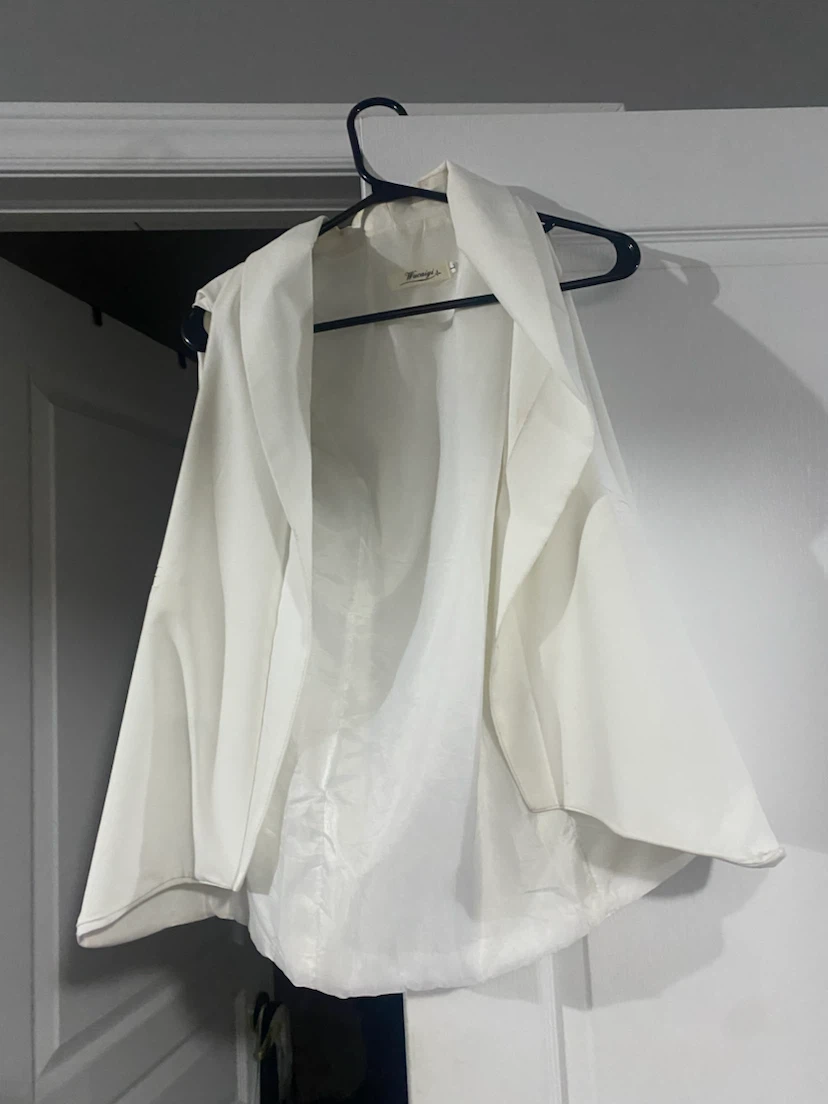 White Cape Blazer - photo 2
