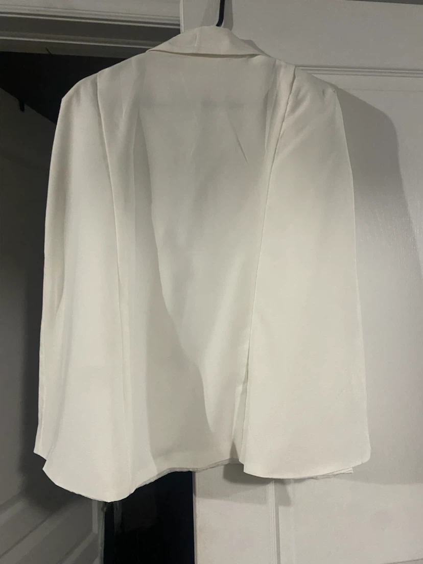 White Cape Blazer - photo 3