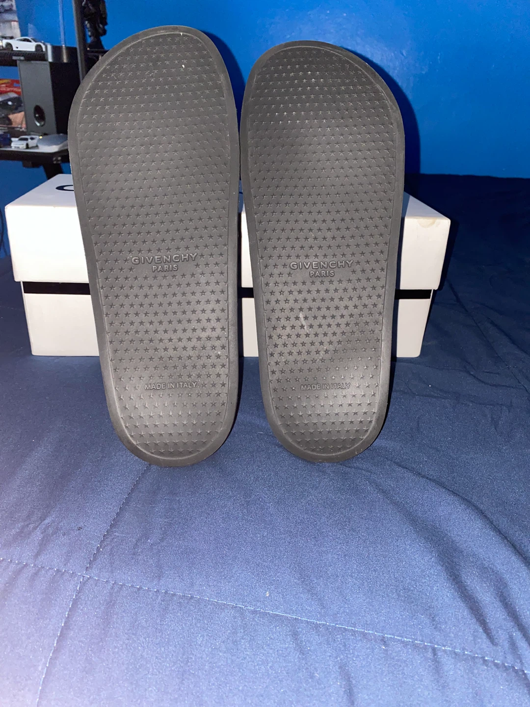 Givenchy Black Slide Sandals - photo 4