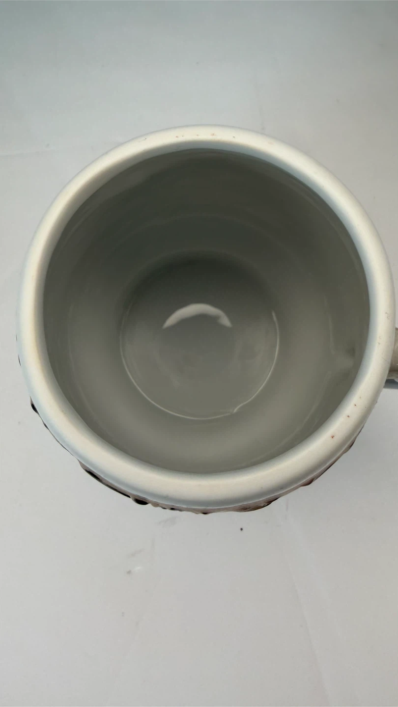 Fathi Mahmoud Coffee Mug Egyptian Design Blue and Gold - photo 5