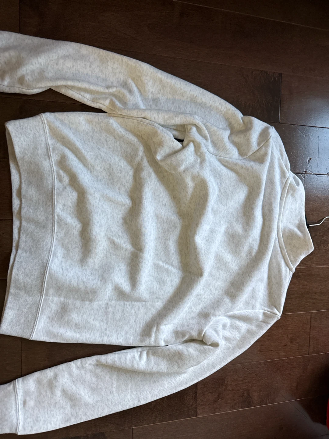 Nike Women's Tech Fleece 1/2 Zip Sweater XS Light Grey - photo 3