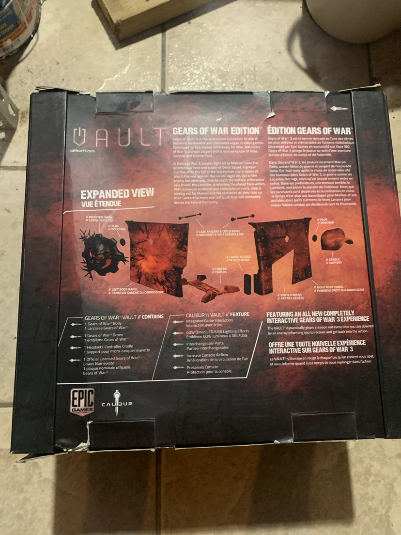 Gears of War Xbox 360 vault case - photo 2