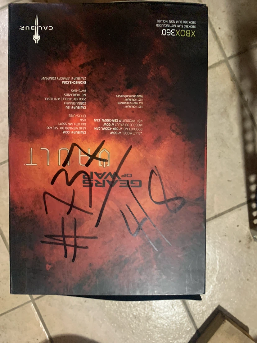 Gears of War Xbox 360 vault case - photo 3