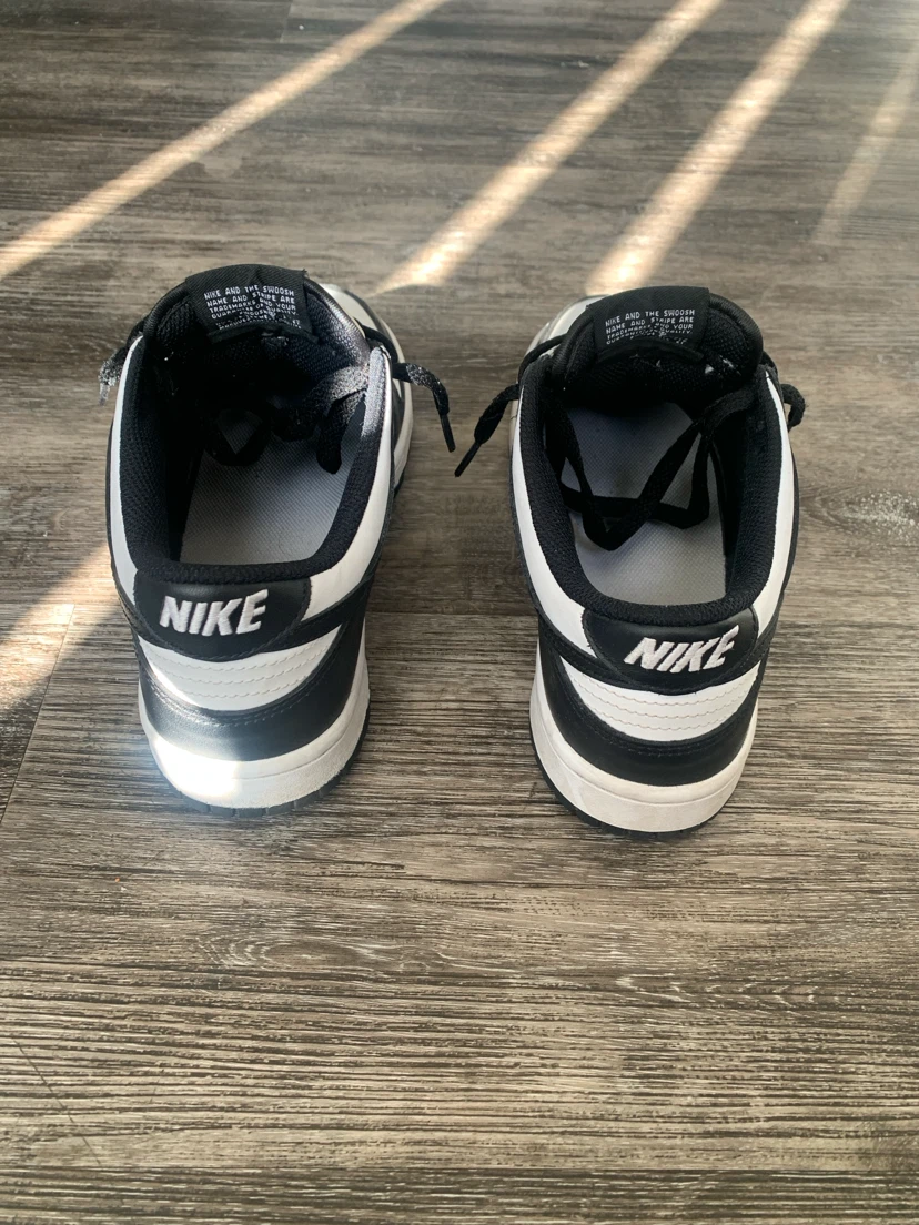 Nike Panda Dunk Low Black White Sneakers - photo 2