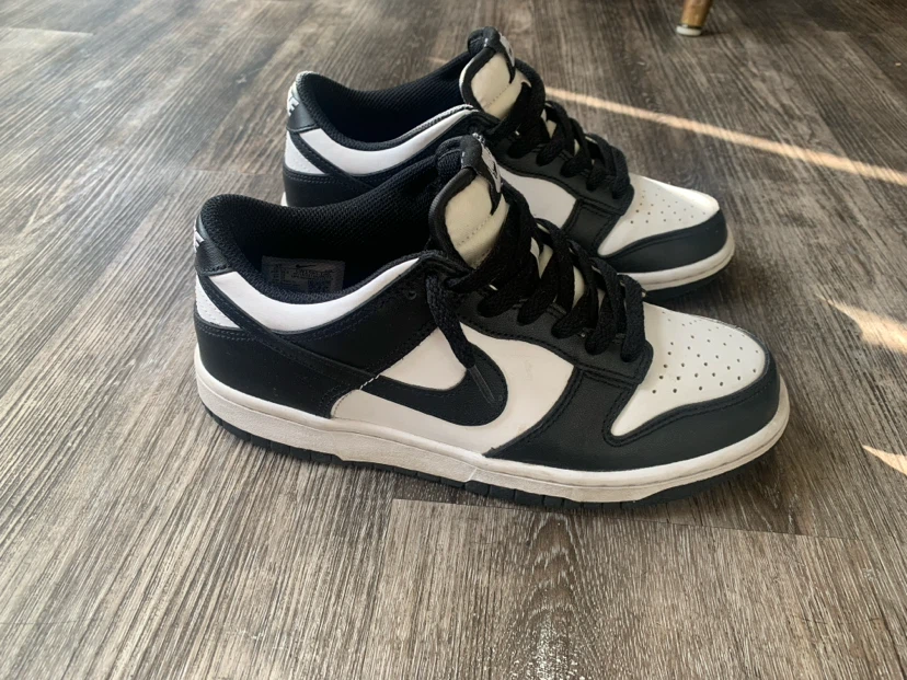 Nike Panda Dunk Low Black White Sneakers - photo 3
