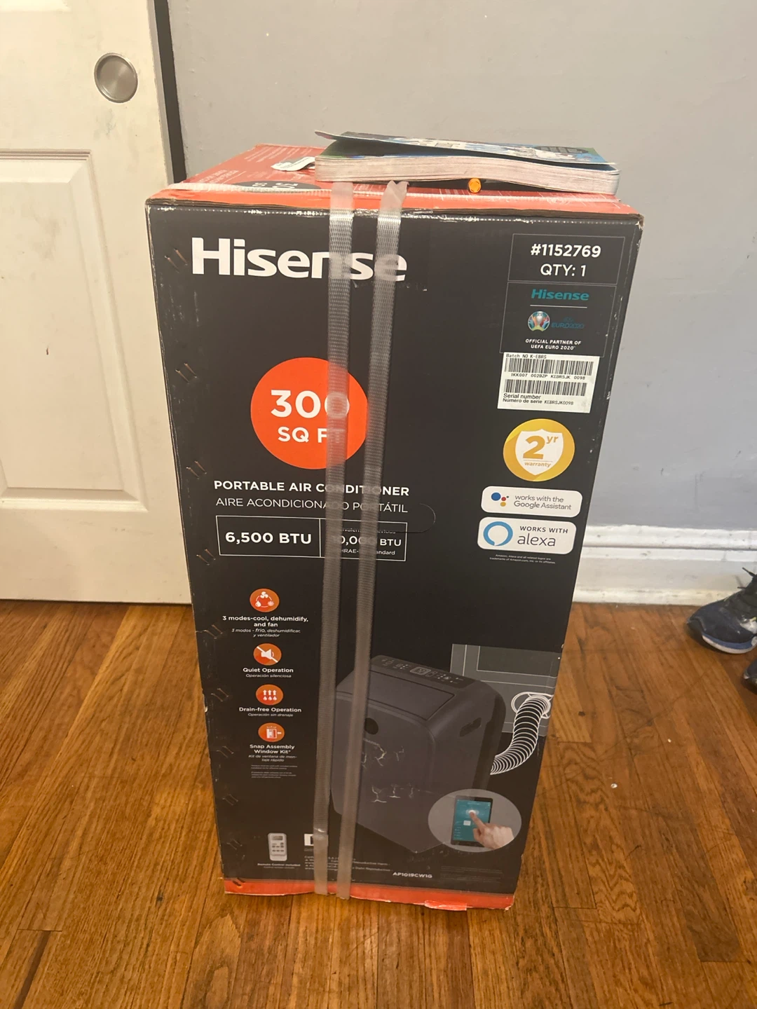 Hisense 6,500 BTU Portable Air Conditioner - photo 2
